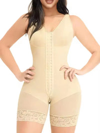 Fajas Colombian Shapewear for Women Post-Surgery BBL Girdle Waist Trainer Full Body Compression Flat Tummy Hourglass Shaper